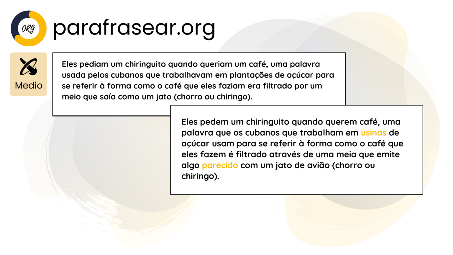 Parafrasear texto - Melhor ferramenta de Paráfrase